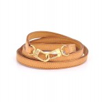 Louis Vuitton Brown Cowhide Leather Shoulder Strap For Monogram Bags