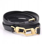Louis Vuitton Black Epi Leather Adjustable Shoulder strap for Bags F492