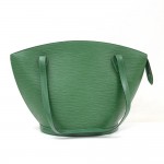 Louis Vuitton Saint Jacques GM Green Epi Leather Shoulder Bag Long