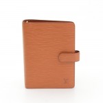 Louis Vuitton Agenda Fonctionnel MM Brown Kenyan Fawn Epi Leather 6 Rings