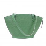 Louis Vuitton Saint Jacques PM Green Epi Leather Hand Bag