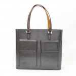 Louis Vuitton Willwood Black Monogram Matt Leather Large Shoulder Bag