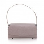 36 Louis Vuitton Nocturne GM Lilac Epi Leather Shoulder Bag