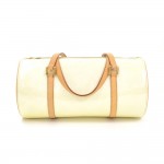 Louis Vuitton Bedford White Vernis Leather Hand Bag