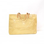 Louis Vuitton Reade GM Beige Vernis Leather Shoulder Hand Bag