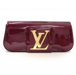 Louis Vuitton Purple Violette Vernis Leather Sobe Grive  Evening Bag Clutch