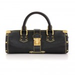 Louis Vuitton L'Epanoui PM Black Suhali Leather Hand Bag