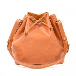 Vintage Louis Vuitton Petit Noe Cipango Gold Epi Leather Shoulder Bag