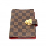 Louis Vuitton Agenda Fonctionnel PM Ebene Damier Canvas Agenda Cover