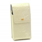 Louis Vuitton Gray Vernis Leather Mobile Phone Case V494
