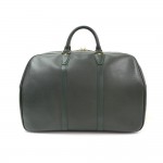 Louis Vuitton Kendall PM Dark Green Taiga Leather Travel Bag