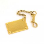 Louis Vuitton Inventeur Gold Tone Chain / Bag Charm