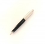 Louis Vuitton Doc laque Silver Tone x Black Ball Point Pen