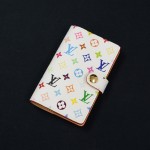 Louis Vuitton Carnet de bal White Multicolor Canvas Mini Agenda Cover