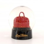Louis Vuitton Red Alma Bag Motif Snow Globe Dome - Limited