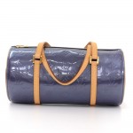 Louis Vuitton Bedford Blue Indigo Vernis Leather Handbag