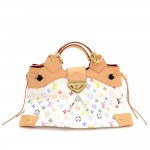 Louis Vuitton Ursula White Multicolor Monogram Canvas Hand Bag