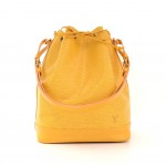 Louis Vuitton Noe Large Yellow Epi Leather Shoulder Bag