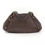Gucci Guccissima Dark Brown Leather Hand Bag