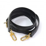 Louis Vuitton Black Leather Adjustable Shoulder Strap For Medium Epi Bags
