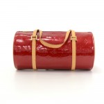 Louis Vuitton Bedford Red Vernis Leather Hand Bag