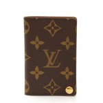 Louis Vuitton Porte-cartes credit pression Monogram Canvas Card Case