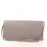 Louis Vuitton Honfleur Lilac Epi Leather Shoulder Clutch Wallet