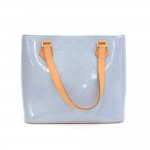 Louis Vuitton Houston Blue Vernis Leather Shoulder Bag