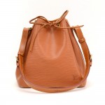 Vintage Louis Vuitton Petit Noe Cipango Gold Epi Leather Shoulder Bag