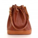 Vintage Louis Vuitton Noe Large Kenyan Fawn Epi Leather Shoulder Bag
