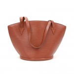 Louis Vuitton Saint Jacques GM Brown Epi Leather Shoulder Bag
