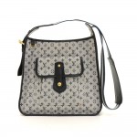 Louis Vuitton Besace Mary Kate Blue Mini Monogram Canvas Shoulder Bag