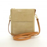 Louis Vuitton Mott Beige Vernis Leather Shoulder Bag