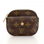 Louis Vuitton Porte Monnaie Shilling Monogram Canvas Coin Case