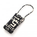 Chanel Black x White Canvas Mobile Phone Sunglasses Case