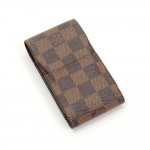 Louis Vuitton Etui Cigarettes Ebene Damier Canvas Cigarette Case