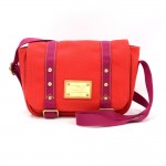 Louis Vuitton Sac Rabat Red Antigua Canvas Messenger Bag -  2006 Limited