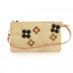 Louis Vuitton Lexington Beige Vernis Leather Flower Handbag - 2001 Limited