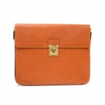 Louis Vuitton Honore Portfolio Brown Nomade Leather Document Clutch Bag