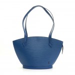 Louis Vuitton Blue Epi Leather Saint Jacques PM Shoulder Bag