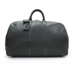 Louis Vuitton Kendall GM Green Taiga Leather Kendall Travel Bag + Strap