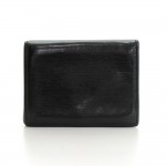 Gucci Black Leather Card Wallet