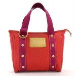 Louis Vuitton Antigua 2006 Cabas Red Canvas Handbag