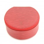 Louis Vuitton Ecrin Bijoux Red Epi Leather Large Jewelry Case