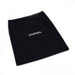 Chanel Black Dust Bag For Small Bags String Type