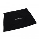 Chanel Black Dust Bag for Medium Bags String Type