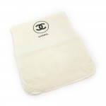 Chanel White Dust Bag for Small to Medium Flap Bags