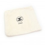 Chanel White Dust Bag for Small to Medium Flap Bags