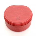 Louis Vuitton Ecrin Bijoux Red Epi Leather Mini Jewelry Case