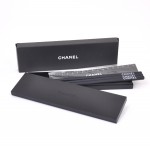 Chanel Pencils And Ruler Set In Black Case And Ruler